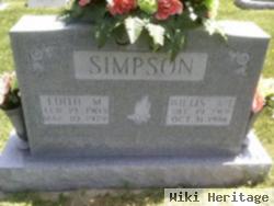 Willis A L Simpson