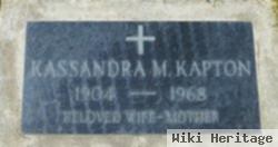 Kassandra M. Kapton