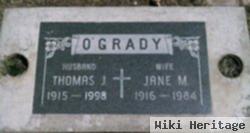 Thomas J O'grady