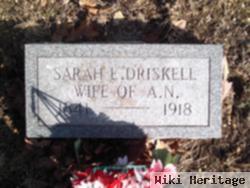 Sarah Elizabeth Kirkpatrick Driskell