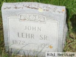 John Lehr, Sr