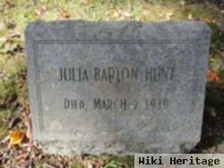 Julia Barton Hunt