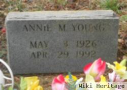 Annie M Young