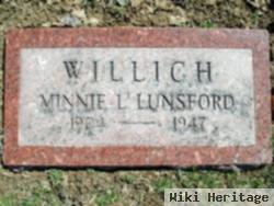 Minnie L. Lunsford Willich