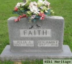 Julia A Gwartney Faith