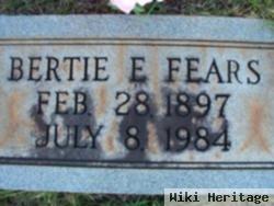 Bertie E. Fears