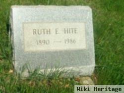 Ruth E Robinson Hite