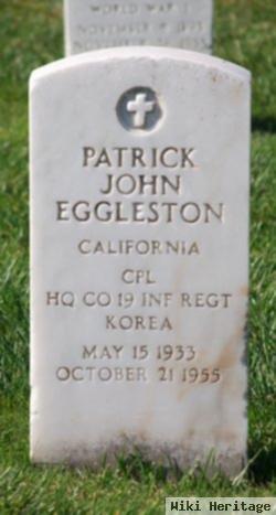 Patrick John Eggleston