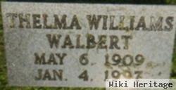 Thelma Williams Walbert
