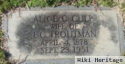 Alice Laura Culp Troutman