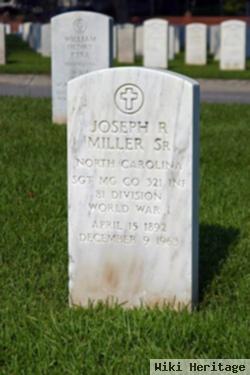 Sgt Joseph R Miller, Sr