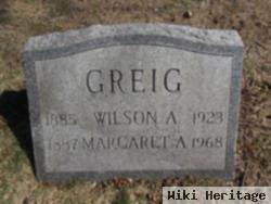 Wilson Andrew Greig