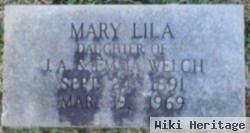 Mary Lila Welch