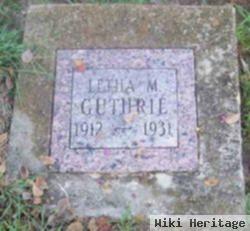 Letha Mae Guthrie