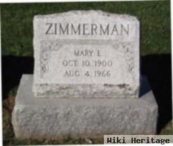 Mary E Zimmerman