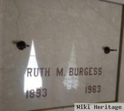 Ruth M. Morris Burgess