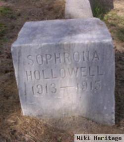 Sophrona Hollowell