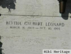 Bertha Gaubert Leonard