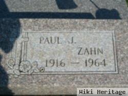 Sgt Paul J. Zahn