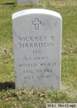 Vickrey R Harrison