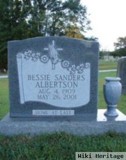 Bessie Sanders Albertson