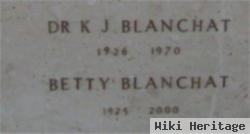 Dr K. J. Blanchat