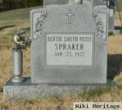 Bertie A. Smith Spraker