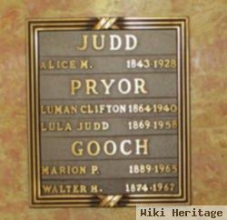 Marion Pryor Gooch