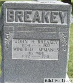 John R Breakey