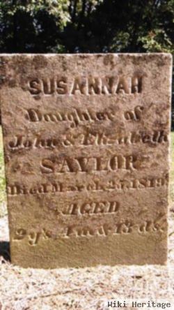 Susannah Saylor