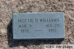 Mottie D Purvis Williams