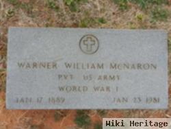 Warner William Mcnaron