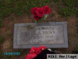 Lillie Dalton East Brown