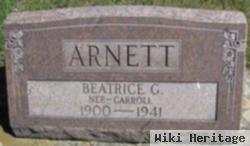 Beatrice G. Carroll Arnett