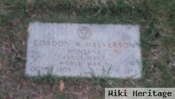 Gordon Weymouth Halverson