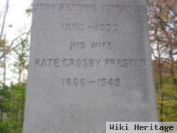 Kate Crosby Preston Hinchman