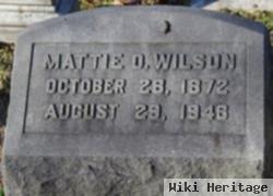 Mattie Drew Wilson