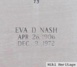 Eva D Nash