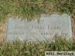 Sarah Pearl Gryder Long