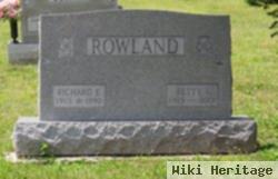 Richard Edward Rowland