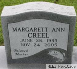 Margarett Ann Creel