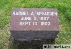 Rachel A Mcfadden