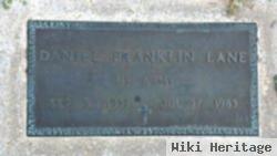 Daniel Franklin Lane