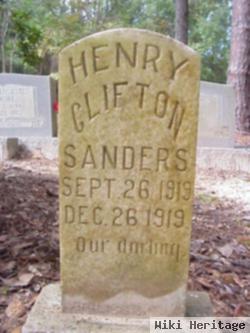 Henry Clifton Sanders