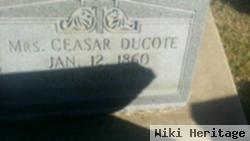 Mrs Ceasar Ducote