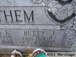 Betty J Spencer Withem