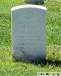 Pvt George Washington Hinds