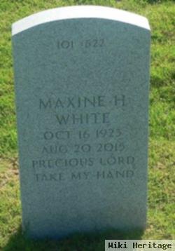 Maxine "macky" Husband White