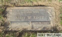 Mary W Hunt Rintz