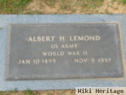 Albert H "jack" Lemond